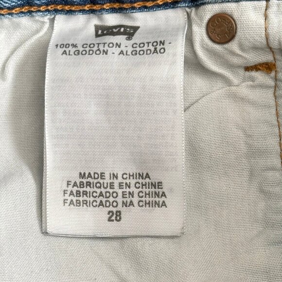 Levi’s 501 Button Fly Jeans Short - Picture 8 of 11